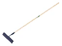 Stalkrabber - Mestkrabber DE WIT 32 cm met ATLAS steel 150 x 3,2 cm