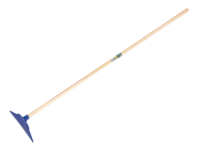 [928118] Kot-Schaber Kunststoff blau 35 cm mit IKAPE-Stiel 170 x 2,8 cm. FSC 100%