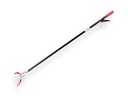 Litter picker ATLAS 105 cm, metal jaw and handle grip
