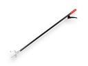 KNAUTHE Mühlgreifer mit Hebelgriff und Metallgreifer zum Loskratzen von Abfall. Länge 87 cm.