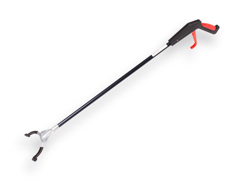 Litter picker FLORA 51K, 90 cm, plastic jaw and pistol grip