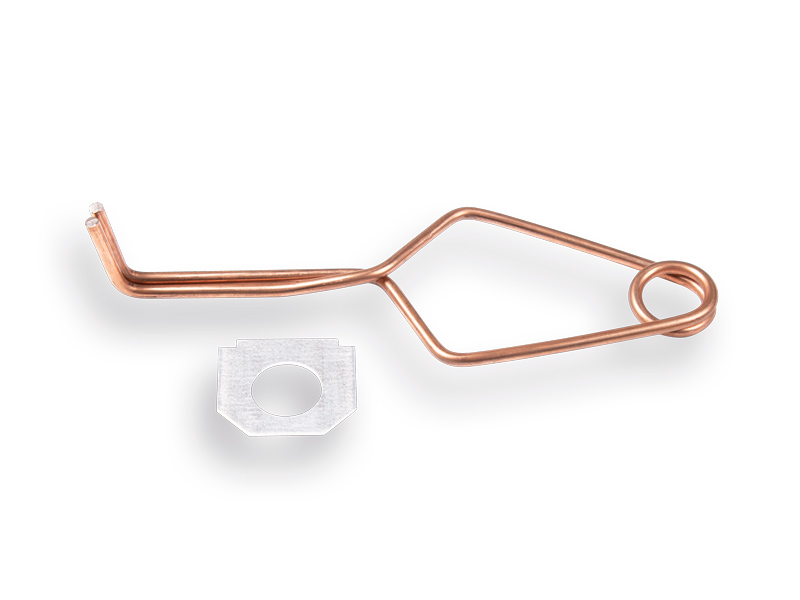 Lud rat clamp LUNA copper with plate