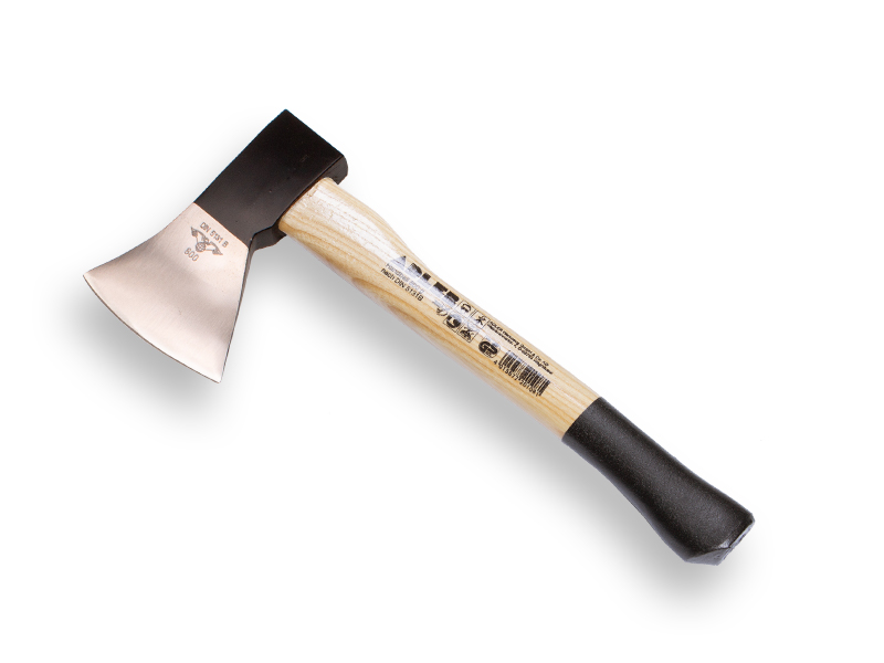 Handbeil ADLER 800 Gramm mit Eschenholz-Stiel 38 cm