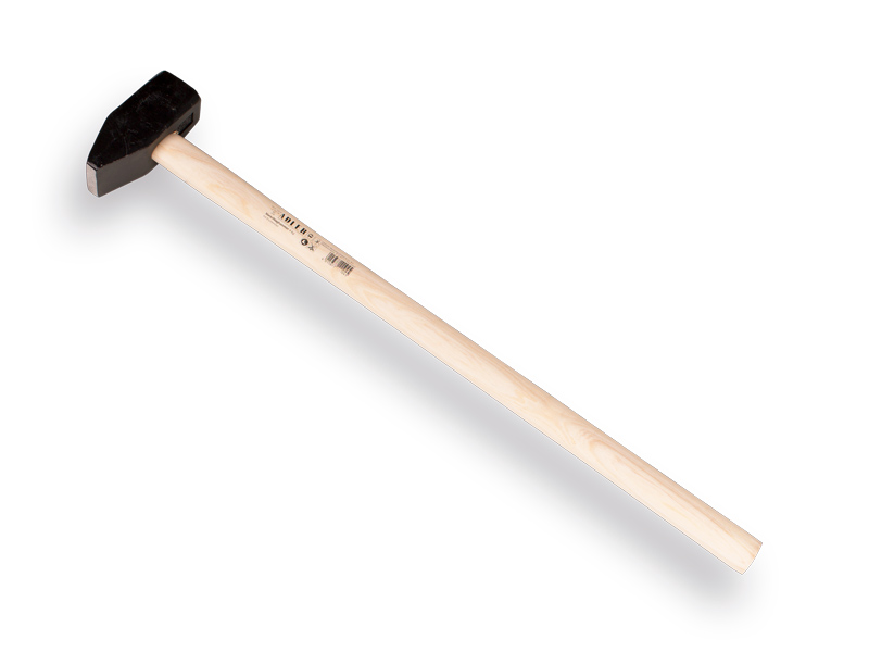 ADLER Vorslaghammer 4 kg, mit Eschenstiel 90 cm Din 1042.