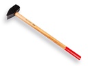 Vorschlaghammer ADLER 6 kg mit HICKORY Stiel 90 cm