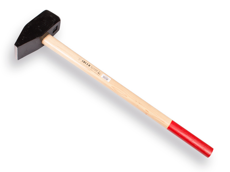 Sledgehammer ADLER 10 kg with HICKORY handle 90 cm