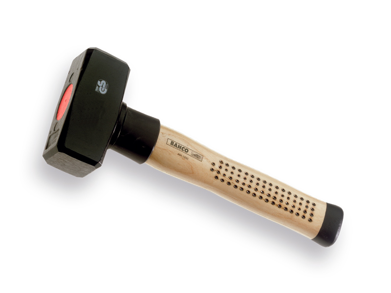 [959125] Fäustel – Hand-Vorschlaghammer BAHCO 1250 Gramm, mit HICKORY-Stiel