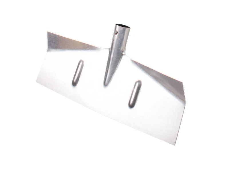 Schlammschieber - Schneeschieber ATLAS Stahlblech, rechteckiges Modell 40 x 18 cm, ohne Stiel