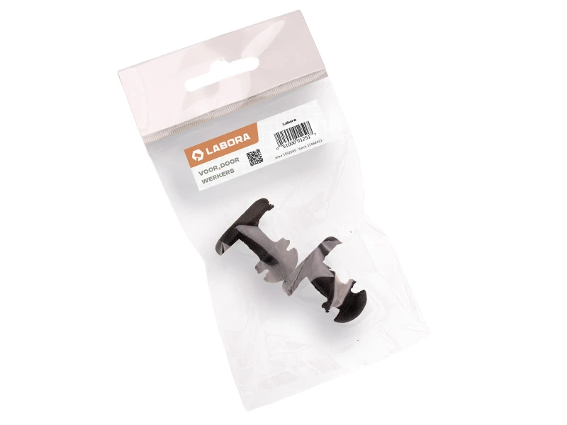 [960631] Knop lang LABORA, voor harmonica kniebeschermers (per 2 stuks)