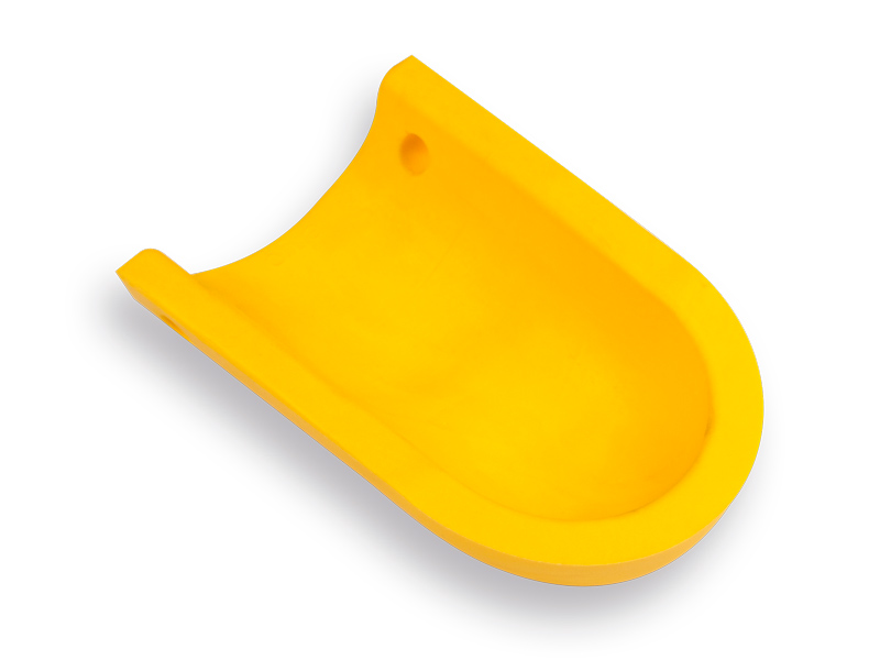 NIERHAUS Innenkissen Gelb aus weichen PU-Schaum zum Knieschoner 13-VE.