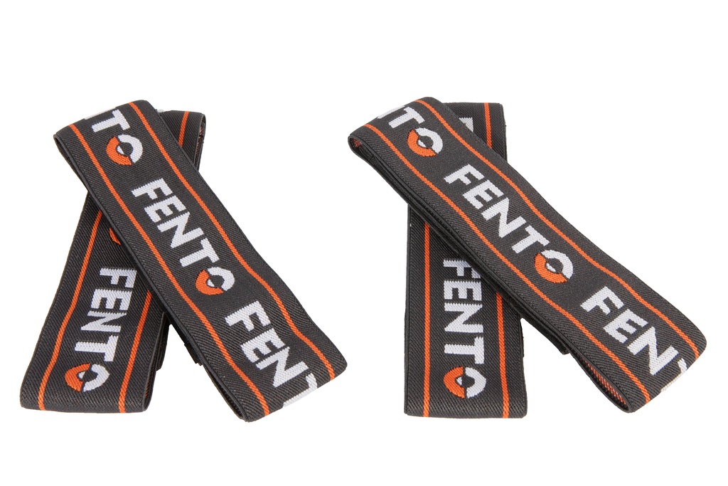 Elastic straps with hook-and-loop fastener for knee pads FENTO MAX and FENTO 400 (4 pieces)