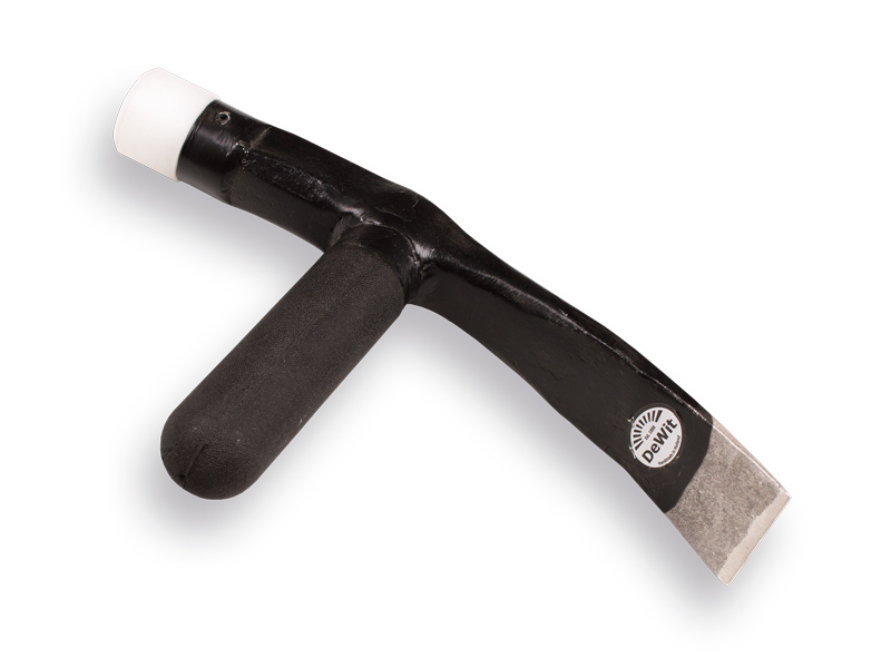 [960791] Pflasterhammer DE WIT mit Fiberglasstiel und Nylonkappe, Bahnweite 50 mm