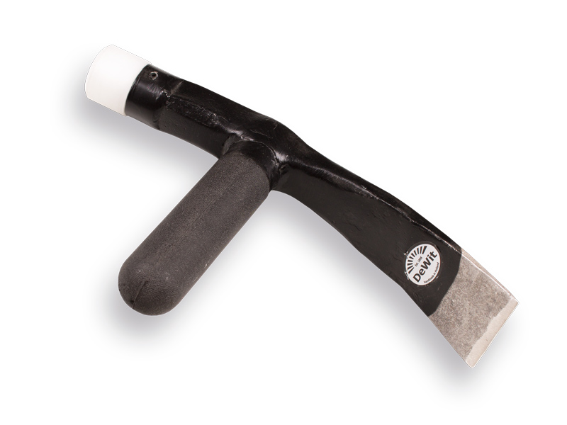 [960792] Pflasterhammer DE WIT mit Fiberglasstiel und Nylonkappe, Bahnweite 70 mm
