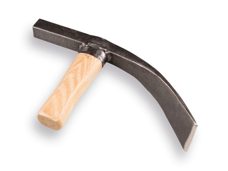 [960817] Pflasterhammer DE WIT Modell STAPHORST mit Eschenholzstiel, Backenbreite 70 mm