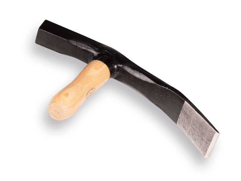 Pflasterhammer DE WIT mit Eschenholzstiel, Backenbreite 40 mm