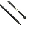 Crowbar DE WIT 140 cm, completely round, square-pointed, with knob