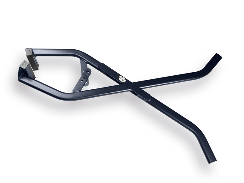 Pince à bordures de trottoir DE WIT avec mâchoire en caoutchouc, réglable