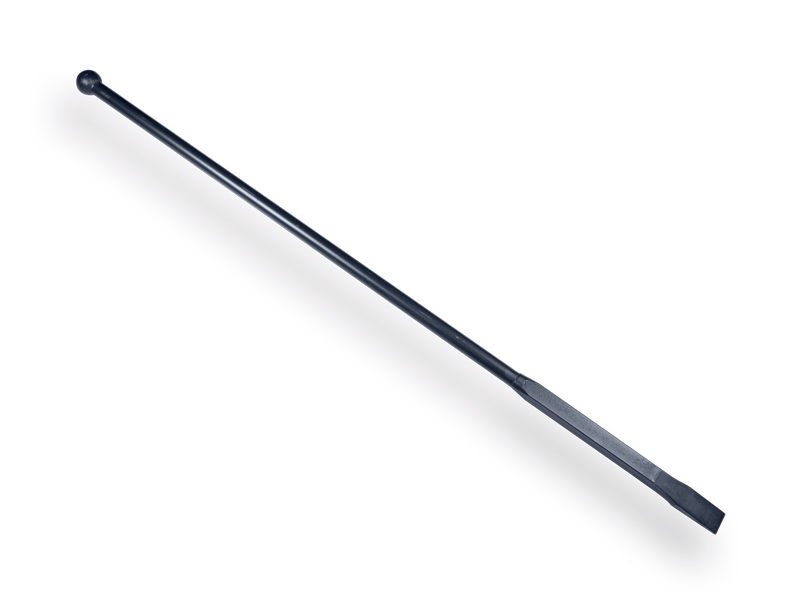 Crowbar DE WIT 140 cm, bottom side 40 cm square, with flat chisel and knob