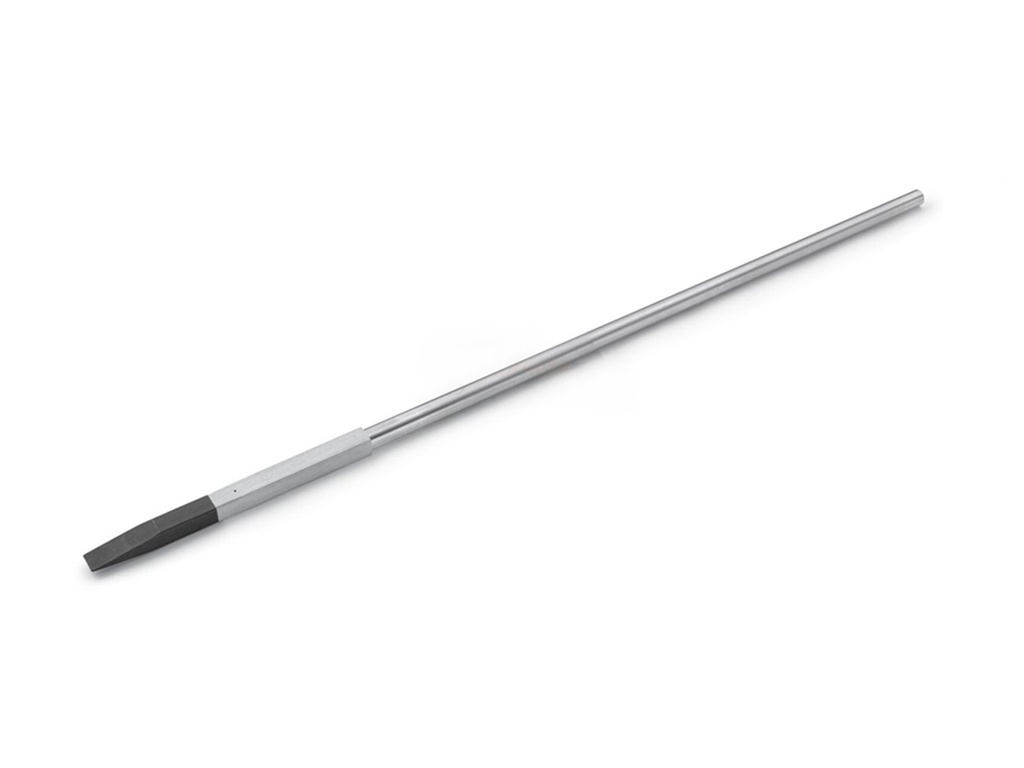Stootijzer HULTAFORS B1200S aluminium 120 cm, stalen punt, 40 cm vierkant