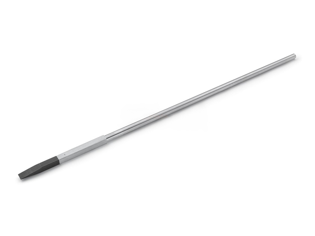 Stootijzer HULTAFORS B1500S aluminium 150 cm, stalen punt, 40 cm vierkant