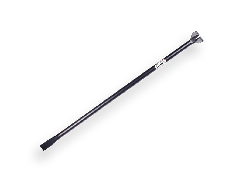 Demolition chisel - crowbar DE WIT 1100 x 28 mm, round with claw and chisel