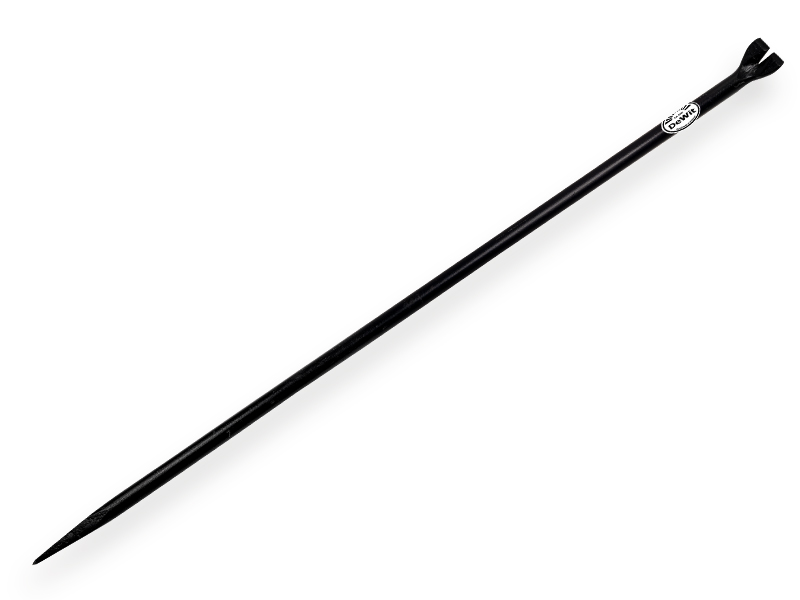 Wrecking bar - Crowbar DE WIT 1500 x 30 mm, round with point and chisel