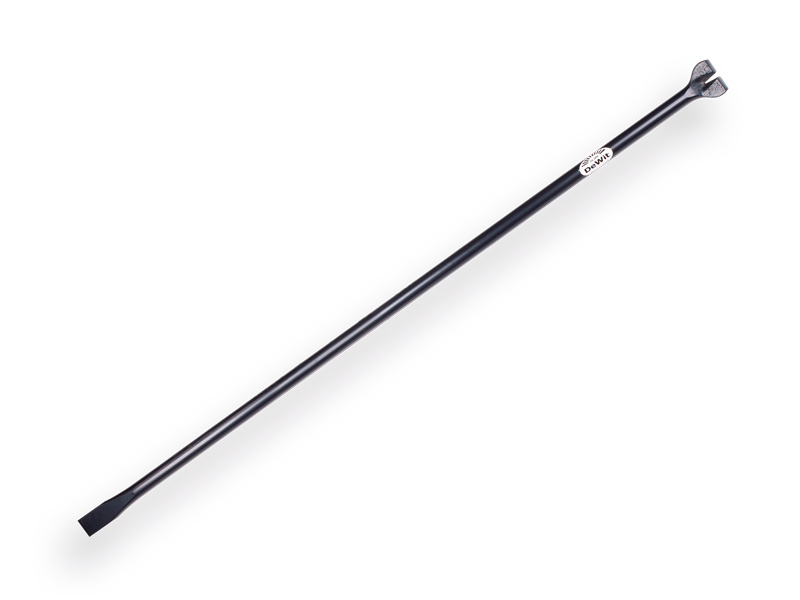 Demolition chisel - crowbar DE WIT 1500 x 30 mm, round with claw and chisel