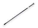 Demolition chisel - crowbar DE WIT 1500 x 30 mm, round with claw and chisel