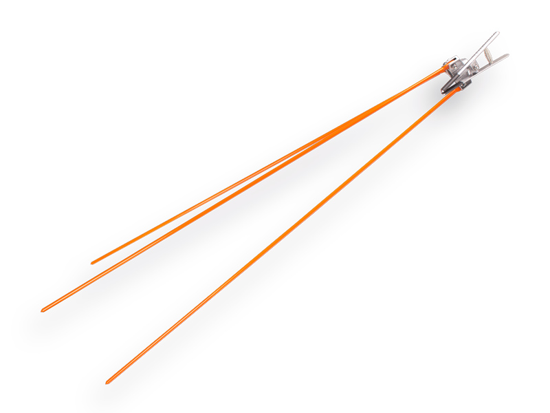 Tripod NESTLE for survey pole, 100 cm with 3 legs and clamp bracket