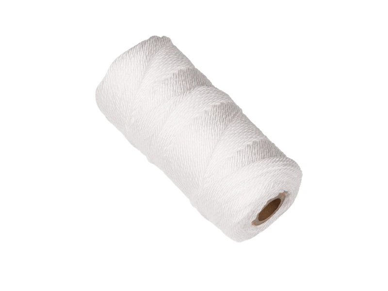 [960911] Mason’s line LABORA white 1.4 mm, 50 meter, twisted PP cord