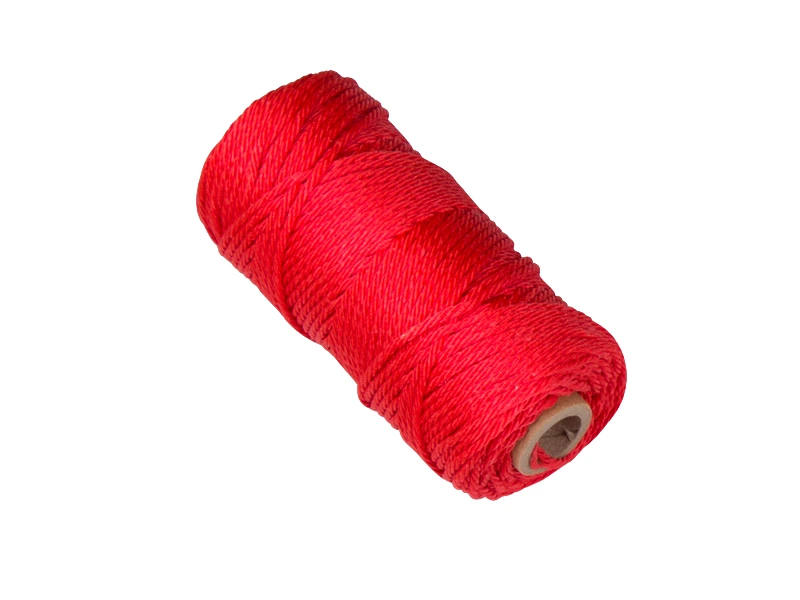 [960912] Mason’s line LABORA red 1.4 mm, 50 meters, twisted PP cord