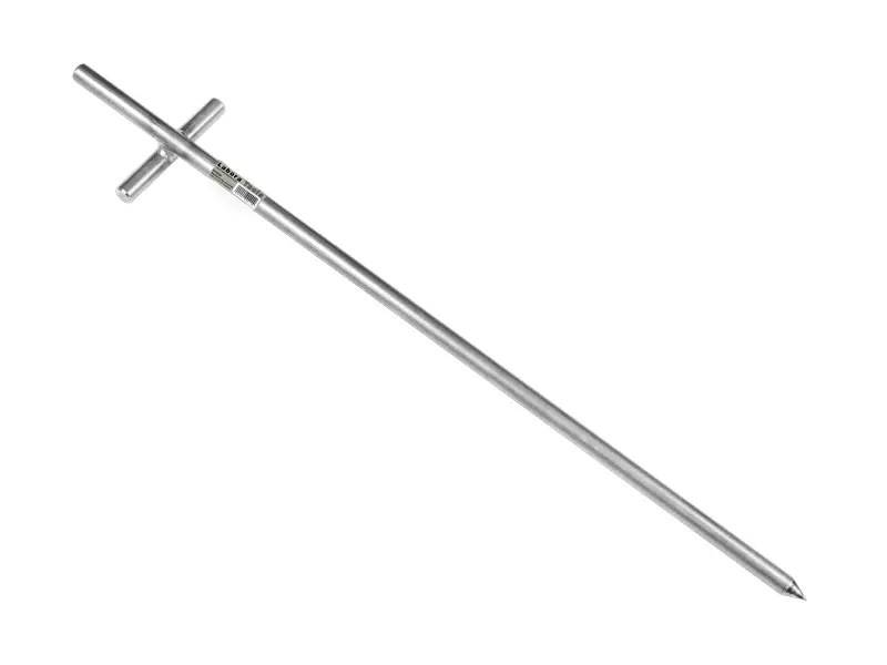 Piquet en fil d’acier LABORA 600 x 14 mm, galvanisé, avec tête cruciforme 100 mm