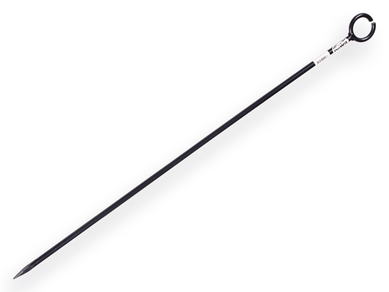Piquet en fil d’acier DE WIT 800 x 10 mm avec œil