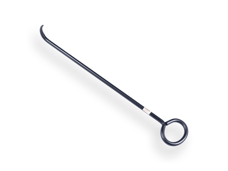 [960935] Manhole cover hook DE WIT 750 x 16 mm with curl for manhole covers with slots