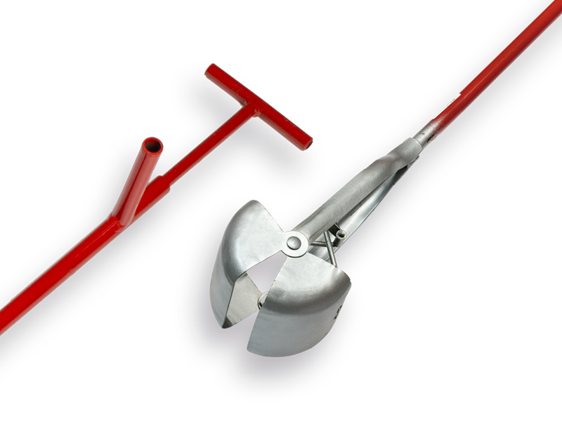 Putschep EASYGRAB 15 cm vierkant, afgeronde hoeken, lengte 150 cm