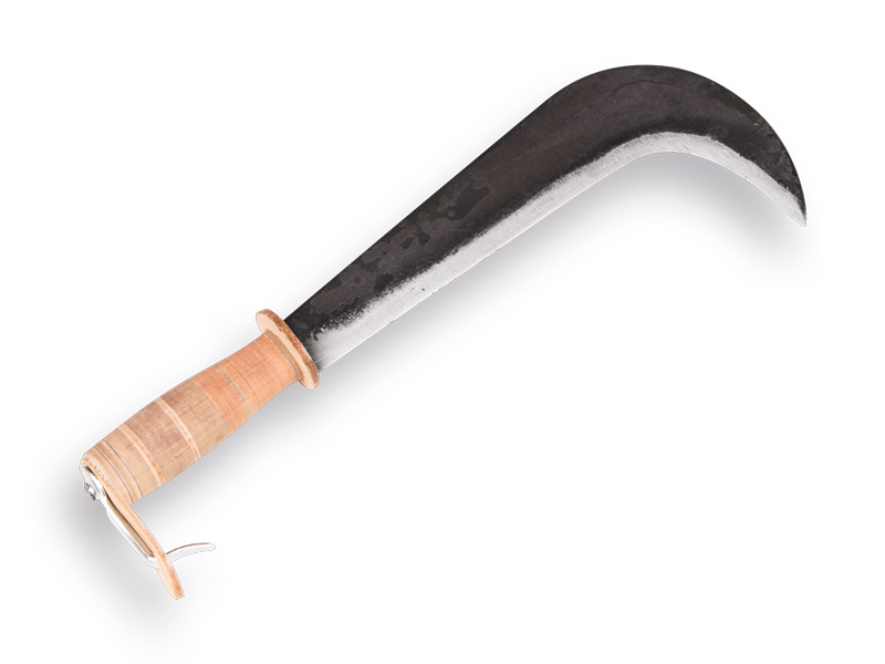 [962520] Swiss pocket knife - Gertel - ADLER machete, 28 cm with leather handle