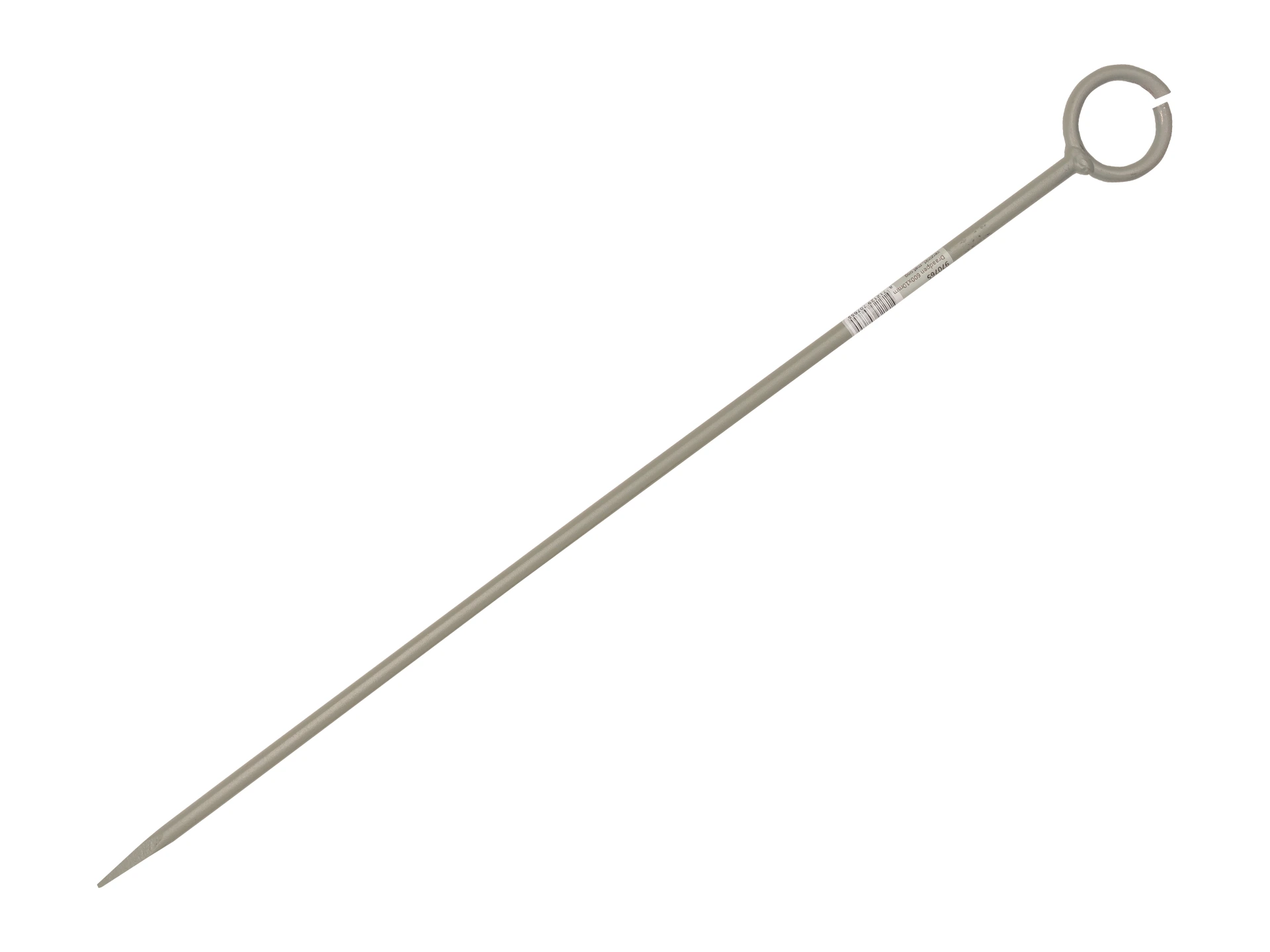 Piquet en fil d’acier LABORA 600 x 10 mm galvanisé, avec œil