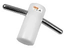 LABORA paving mallet with nylon block ø 90 mm, 3000 gram