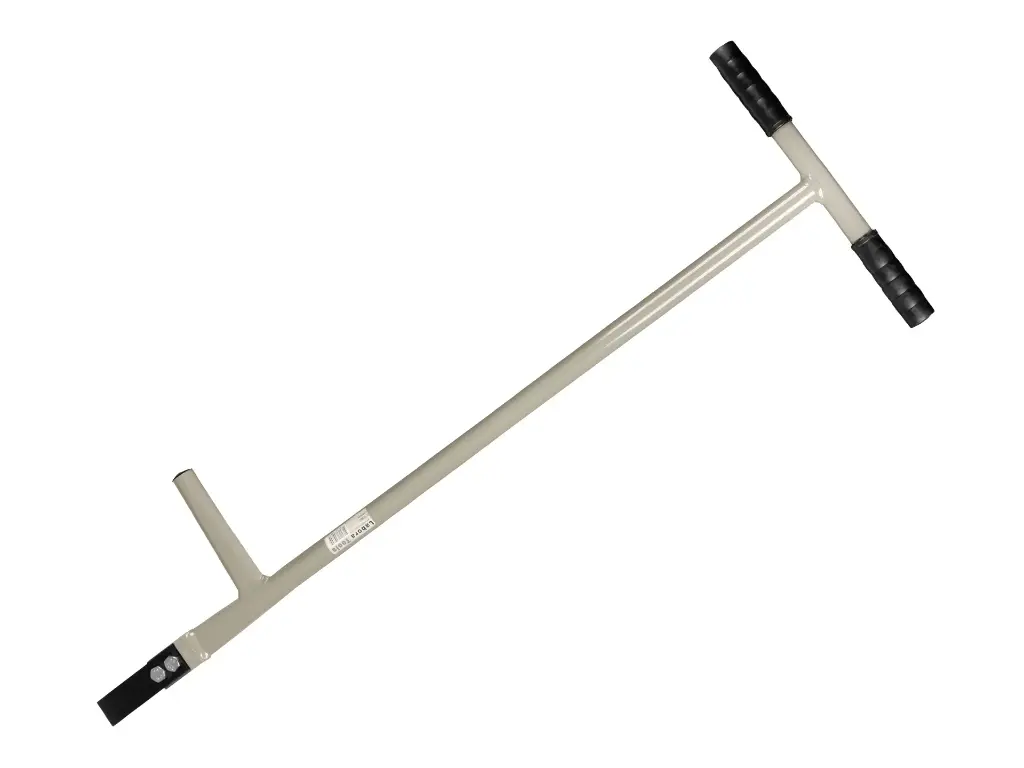 Richtijzer - Schiftijzer LABORA 95 cm, met gehard stalen mes en opstap