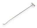 Manhole cover hook LABORA 1000 x 12 m galvanised, with forged crook