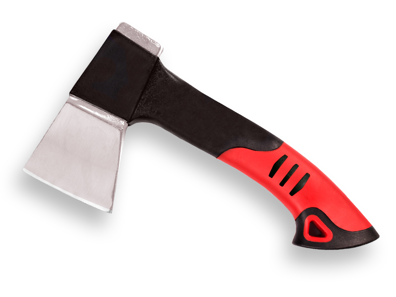 [986030] Campingbeil EVEREST 500 Gramm, mit Fiberglasstiel und Scheide