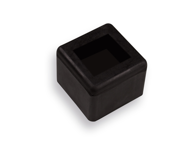 Rubber cap for club hammer ATLAS bore size 45 x 45 mm, for stoning hammer 1500 g