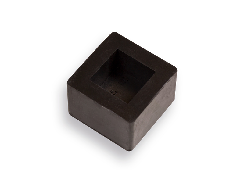 Capuchon caoutchouc pour massette GRIPLINE, dimensions d'ouverture 42 x 42 mm, pour massette de 1250 grammes