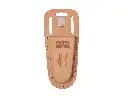 Lederen holster BAHCO PROF-H met riemlussen en metalen riemclip