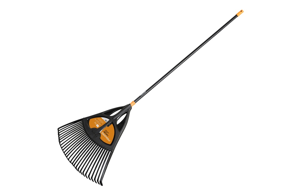 Râteau à feuilles FISKARS Solid XL, 65 cm de large, avec manche en aluminium