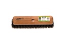 Soft broom VERO synthetic fiber black 28 cm, round cap