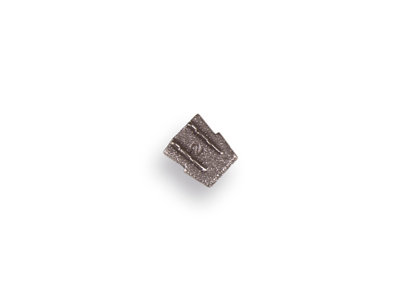 [651411] Coin plat métallique 16 mm n° 2 (par 10 pièces)
