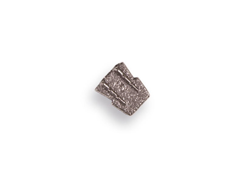 [651421] Coin plat en métal 18 mm n° 3 (par 10 pièces)