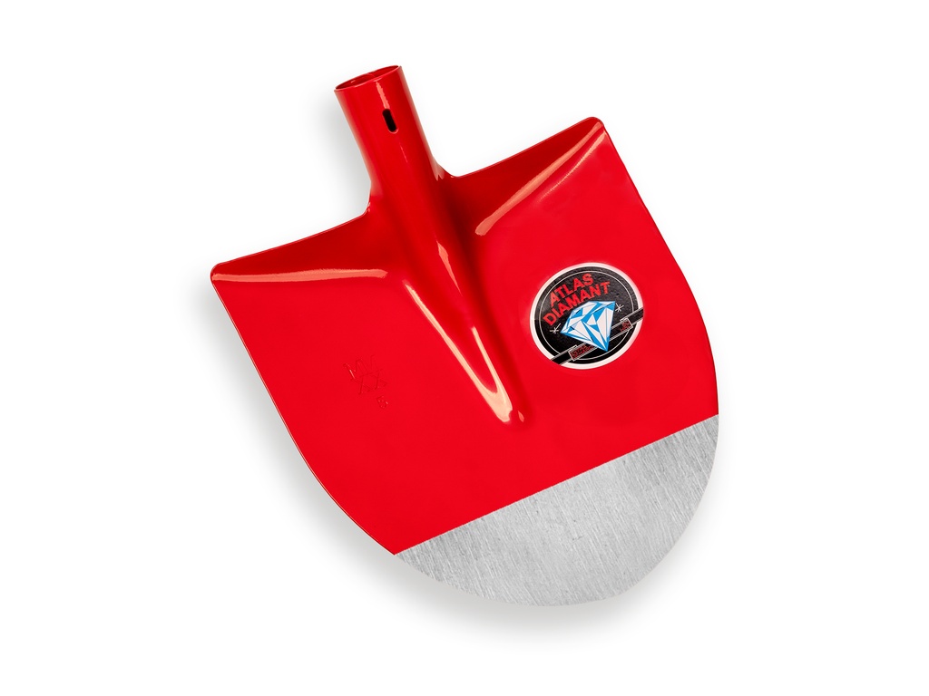 Scoop shovel ATLAS DIAMANT 3/4 no. 5, Frankfurter model, without handle
