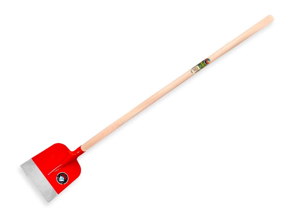 Concrete shovel ATLAS DIAMANT 3/4 2, Holsteiner model, with ATLAS shovel handle 130 cm